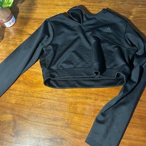 Adidas neck cutout top